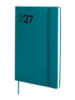 Finocam Dynamic Mara Agenda Profesional en Catalan - Anual 2027 - Semana Vista Horizontal - 140x204mm - Goma Elastica - Tapa Blanda de PU - Esquinas Microperforadas - Papel de 80g/m2 - Color