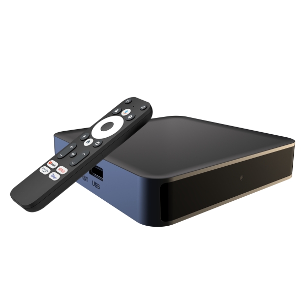 Leotec Android TV Dongle GC216 4K - Certificado Google & Netflix - WiFi Dual, Bluetooth, 2GB RAM, Mando incluido