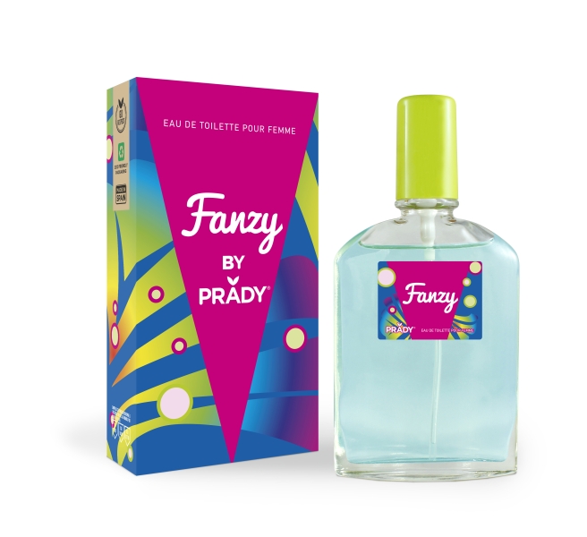 Prady Colonia de Mujer Fanzy - Frasco de 90 ml - Spray Pulverizador