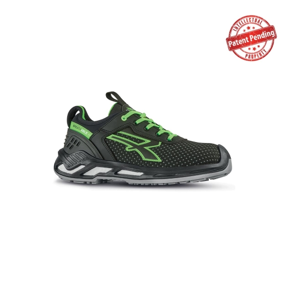 Upower Bryan S ESD Calzado de Seguridad Bajos - Talla 35 - Resistencia a la Abrasion, Impermeables y Transpirables, Puntera de Aluminio, Suela Antideslizante, Proteccion S3S CI FO SR - Color