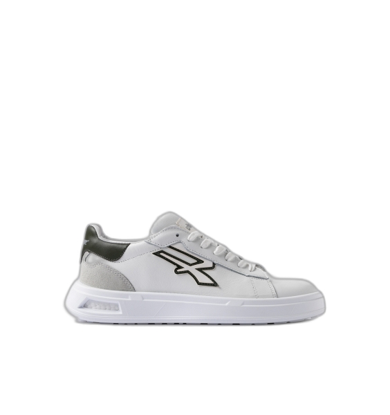 Upower Snake Calzado de Seguridad Bajo - Talla 35 - Proteccion OB SR, Diseño Ergonomico, Suela Antideslizante - Color Blanco/Verde Oscuro