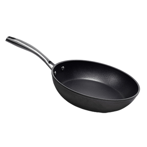 Cecotec Polka Fantasy Silver Sarten de Aluminio Forjado de 28cm - Antiadherente - Mango Remachado Acero Inoxidable - Apta para Horno 230°C - Compatible con Induccion - Apto Lavavajillas - Co