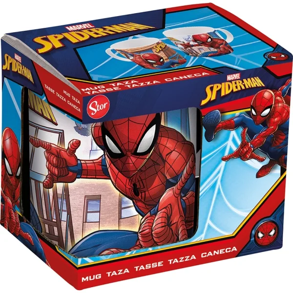 Safta Spider-Man Great Power Taza Ceramica de 325ml - Multicolor