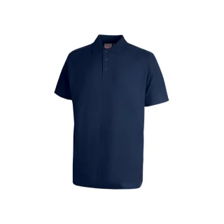 Upower Tonga Polo de Hombre de Algodon Pique - Talla 2XL - Transpirable, Cuello con 3 Botones, Acabados en Canale, Refuerzos en Cuello y Hombros, Proteccion DPI1 - Color Azul Marino