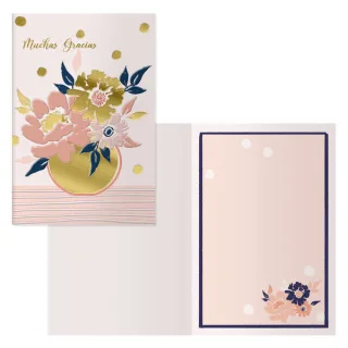 Dohe Pack de 6 Tarjetas de Felicitacion - 11.5x17cm - Impresas a Todo Color - Estampaciones con Pelicula de Color - Estampacion en Seco - Papel Offset Blanco de 300gr - Incluye Sobre de Colo