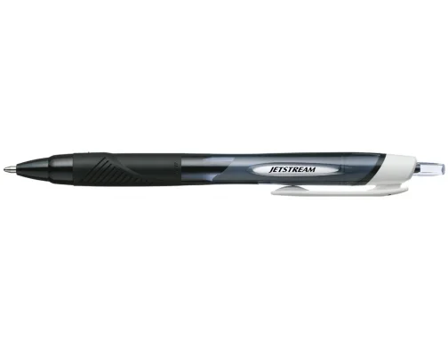 Uni-ball JetStream Sport SXN-150E Boligrafo Retractil - Punta de Bola 1mm - Tinta Pigmentada Resistente al Agua y Luz - Secado Instantaneo - Color Negro · Pack de 12 uds.