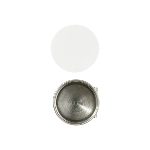Daler Rowney Pocillo para Paleta - Metalico - Tapa de Plastico
