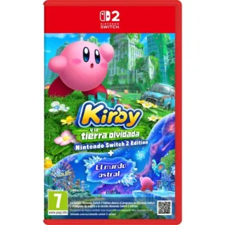 Nintendo Videojuego Kirby and The Forgotten Land para Consola Nintendo Switch 2 - Genero Plataformas 3D/Accion/Aventura - PEGI 7