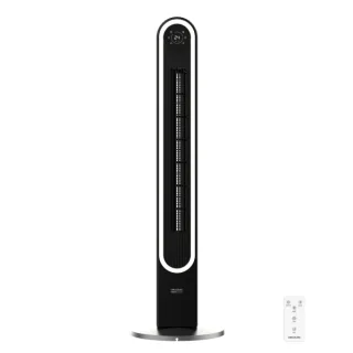 Cecotec EnergySilence 9090 Skyline Smart Light Ventilador de Torre de 42" de Altura - 60W - Tactil - Pantalla LED - Luz LED - 6 Velocidades - 3 Modos - Temporizador - Oscilacion de 150º - Co