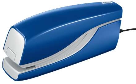 Petrus E-110 Contactless Grapadora Electrica - Hasta 10 Hojas - Grapado Cerrado - Color Azul