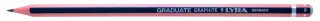 Lyra Graduate Lapiz de Grafito - Hexagonal - Graduacion F - Color Gris Oscuro · Pack de 12 uds.