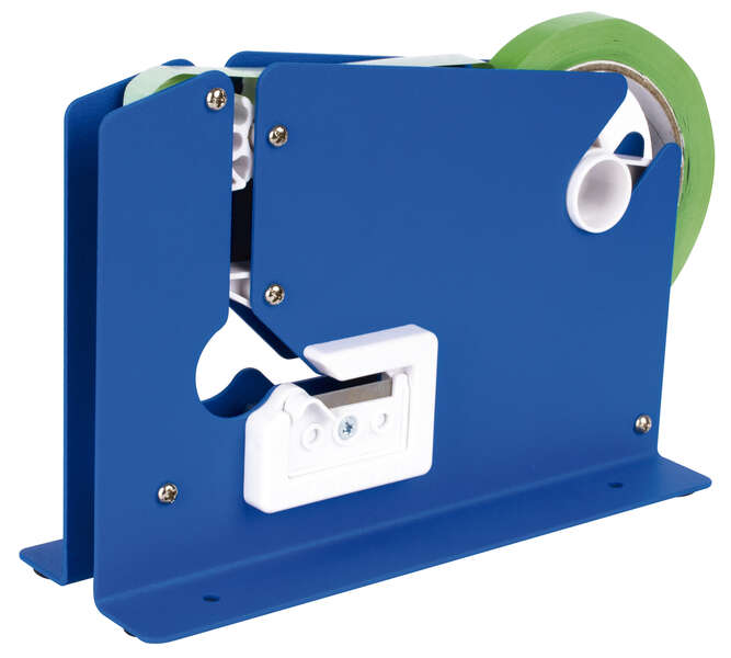 Apli Maquina Cierra Bolsas - Cinta de 12mm x 66m - Facil de Usar y Transportar - Ideal para Sellar Bolsas de Manera Rapida y Eficiente Azul