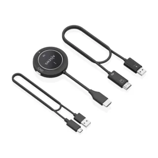 Aisens Adaptador HDMI Inalám 1080P 30 metros Negro