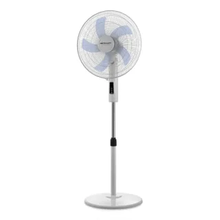 Orbegozo SF 1240 Ventilador de Pie - 3 Velocidades - 45W - Gran Caudal de Aire - Funcion Oscilante - Cabezal Inclinable - Altura Regulable - Panel Tactil - Temporizador Hasta 12 Horas - Mand