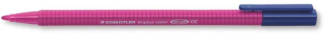 Staedtler Triplus Color 323 Rotulador de Punta Fina - Trazo 1mm Aprox - Tinta Base de Agua - Color Violeta Rojizo · Pack de 10 uds.