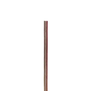 Hama Entry Cable de Altavoz de 2 Nucleos - Seccion 0.75mm2 - Longitud 10m - Color Transparente