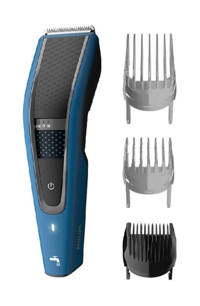 Philips HC5612/15 Cortapelos Series 5000 - Tecnologia Trim‑n‑Flow y Doble Cuchilla DualCut - 28 Ajustes de Longitud 0.5‑28mm - 75min de Uso Inalambrico - Incluye 3 Peines Guia - Cuchillas Au