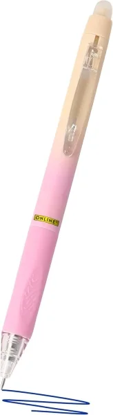 Online MagiXX Design Cotton Peach Boligrafo de Tinta Gel Borrable - Retractil - Trazo de 0.7mm - Cartucho Reemplazable - Tinta Azul - Uso Ambidiestro - Multicolor · Pack de 3 uds.