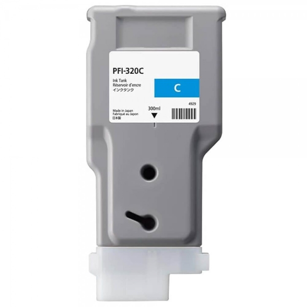 Canon PFI320 Cyan Cartucho de Tinta Pigmentada Generico - Reemplaza 2891C001/PFI-320C