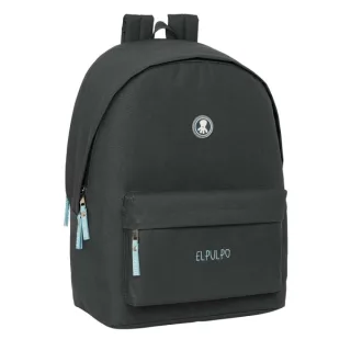 Safta el Pulpo Grafito Mochila para Portatil hasta 15.6" - Alojamiento Antirrobo - Conector USB - Capacidad 24.55L - Bolsillo Frontal - Base Acolchada - Asa Superior - 310x180x440mm - Color