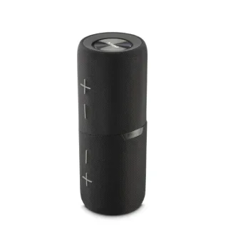 Hama Twin 4.0 Altavoz Portatil - Potencia 30W - Bluetooth - USB-C - Bateria 4000mAh - Rango 10m - Antideslizante - 21x8.4x8.4cm - Color Negro