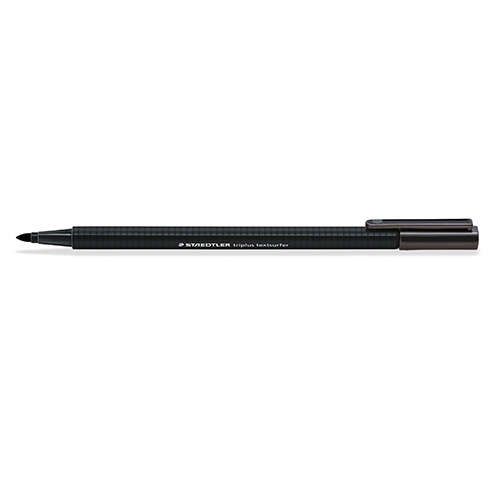 Staedtler Triplus Textsurfer 362 Rotulador Fluorescente - Trazo entre 1 a 4mm aprox. - Tinta Base de Agua - Color Negro · Pack de 10 uds.