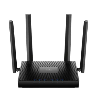 Cudy BE5000 Router WiFi 7 2.5G - Servidor y Cliente VPN - Ethernet 1Gbps - Soporta hasta 200 Dispositivos - Control en la Nube con App - Doble Banda hasta 5Gbps - 183.3x109x38mm - Color Negr