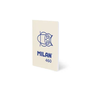 Milan 460 Since 1918 Libreta A5 Grapada - Papel a Lineas - 24 Hojas de 95g - Color Beige