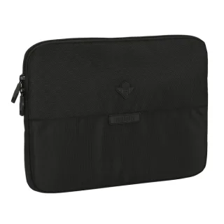 Safta Real Betis Balompie Premium Funda para Portatil hasta 14" - Alojamiento Acolchado - 1.7L - 340x20x250mm - Color Negro