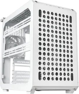 Cooler Master Qube 500 Caja Semitorre ATX/MicroATX/Mini-ITX - Ventana Lateral - 7 Ranuras de Expansion - Gestion de Cables - Audio - 2xUSB-A - 1xUSB-C - 415x231x406mm - Color Blanco