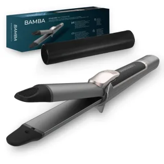 Cecotec Bamba RitualCare 1000 Titanium Plancha de Pelo 2 en 1 - Revestimiento de Titanio - Calentamiento Ultrarrapido - Tactil - Temperatura de 140 a 220°C - Punta Fria - Cable de 3m - Color