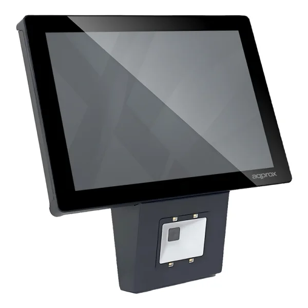 Approx APPCHECKERPRICE02 Verificador de Precios - 10" LCD Tactil - RK3566 - 2GB RAM - 32GB - Escaner 1D/2D - WIFI, LAN, Bluetooth 5.4 - Compatible con POE - Altavoz - Android 11 - Color Negro