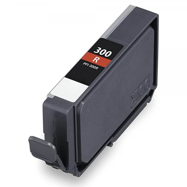 Canon PFI300 Rojo Cartucho de Tinta Pigmentada Generico - Reemplaza 4199C001/PFI-300R