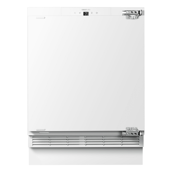 Cecotec Bolero Coolmarket TF BI 101 E Mini Congelador Integrable - Capacidad 101L - Silencioso 38dB - Temperatura Regulable - Puerta Reversible - Color Blanco