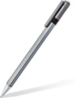 Staedtler Triplus Micro 774 Portaminas 0.7mm - Punta Retractil - Diseño Ergonomico - Color Gris · Pack de 10 uds.