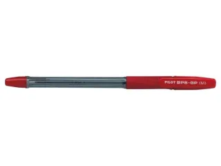 Pilot BPS-GP Boligrafo de Bola - Punta Mediana de 1mm - Trazo de 0.4mm - Recargable - Color Rojo · Pack de 12 uds.