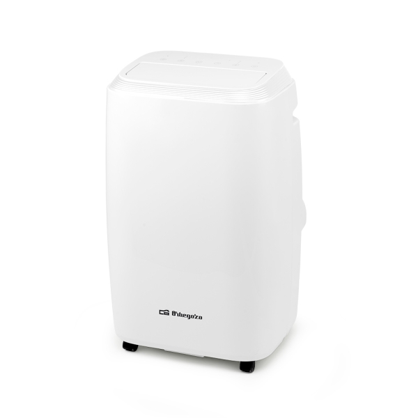 Orbegozo ADR 122 Aire Acondicionado Portatil 3000 Frigorias 1346W - Clase Energetica A - Pantalla LED - Frio, Ventilacion y Deshumidificacion - Modo Noche - Mando a Distancia - Funcion Memor