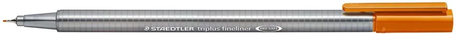 Staedtler Triplus Fineliner 334 Rotulador de Punta Fina - Trazo de 0.3mm - Tinta Base de Agua - Color Marron · Pack de 10 uds.
