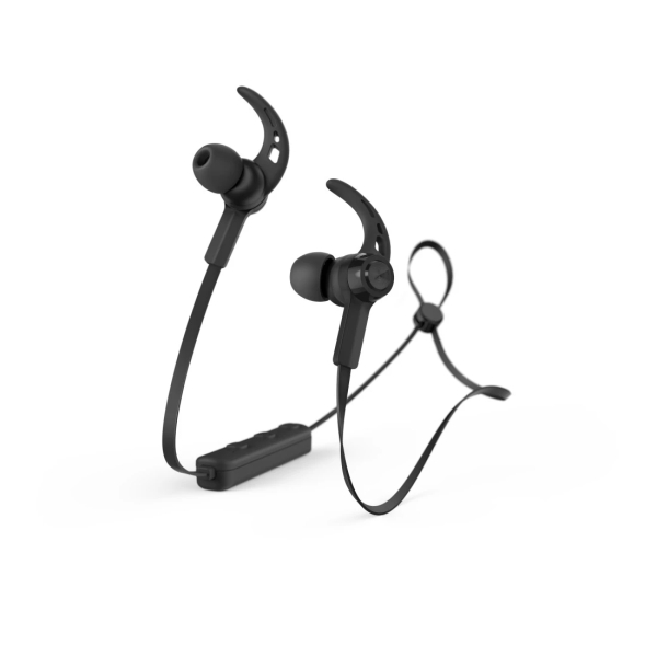 Hama Freedom Run II Auriculares Deportivos - Bluetooth - Rango 10m - Asistente de Voz - Color Negro