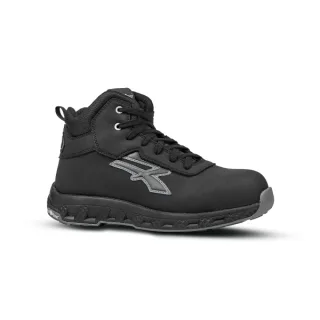 Upower Phoenix ESD Calzado de Seguridad Alto - Talla 35 - Hidrofugo, Resistente al Desgaste, Puntera Fibertoe, Plantilla Antiperforacion Ultraligera, Suela EVA, Proteccion S3S CI HI HRO FO S