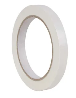 Apli Cinta Adhesiva Blanca 12mm x 66m - Resistente al Desgarro - Facil de Cortar - Adhesivo de Alta Calidad Blanco