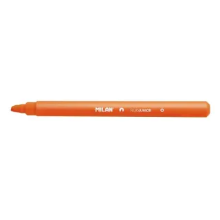 Milan Junior Marcador Fluorescente - Punta Biselada 1 - 4mm - Color Naranja · Pack de 22 uds.
