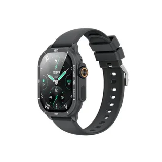 XO J12 Reloj Inteligente Smartwatch Pantalla Cuadrada 2.06" AMOLED - Asistente de Voz - Control de Musica - Multideporte - Llamadas BT - IP68 - Color Negro