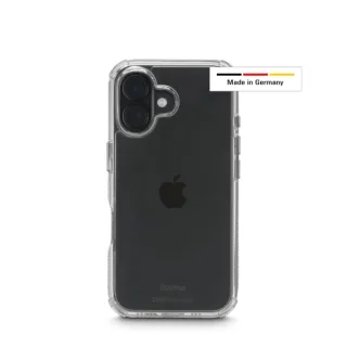 Hama Extreme Protect Funda para iPhone 17 - Antideslizante - Policarbonato - Proteccion D3O - Bordes Elevados - Color Transparente