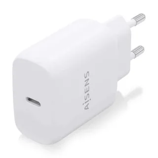 Aisens Cargador 25W USB-C PD3.0 1xUSB-C Blanco