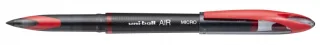 Uni-ball AIR MICRO UBA-188-M Rollerball - Punta de Bola 0.5mm - Escribe como Pluma Estilografica - Tinta Pigmentada Resistente al Agua y Luz - Color Rojo · Pack de 12 uds.