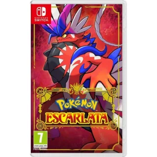 Nintendo Videojuego Pokemon Escarlata para Consola Nintendo Switch - Genero RPG/Mundo Abierto - PEGI 7