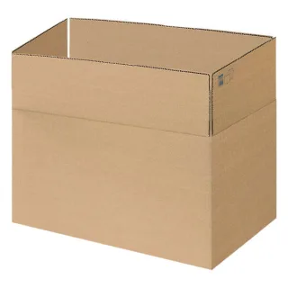 Dohe Cajas de Embalaje de 4 Solapas - Medidas 600x400x290mm - Carton de Canal 3mm - Resistente y Duradero - Ideal para Envios y Almacenamiento · Pack de 10 uds.