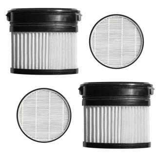 Cecotec Pack de 2 Filtros para Conga Rockstar 10000 Nebula Station - Color Blanco y Negro