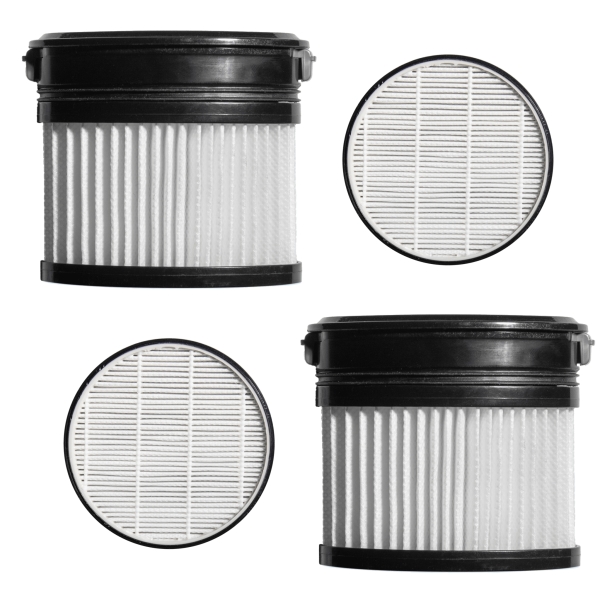 Cecotec Pack de 2 Filtros para Conga Rockstar 10000 Nebula Station - Color Blanco y Negro
